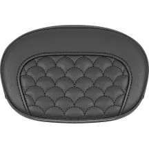 Almohadilla Mini Contour para Sissy Bar — 16.5 cm x 26.5 cm, Negro