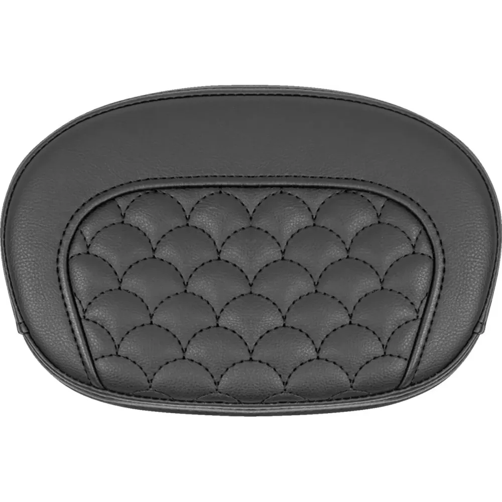 Almohadilla Mini Contour para Sissy Bar — 16.5 cm x 26.5 cm, Negro