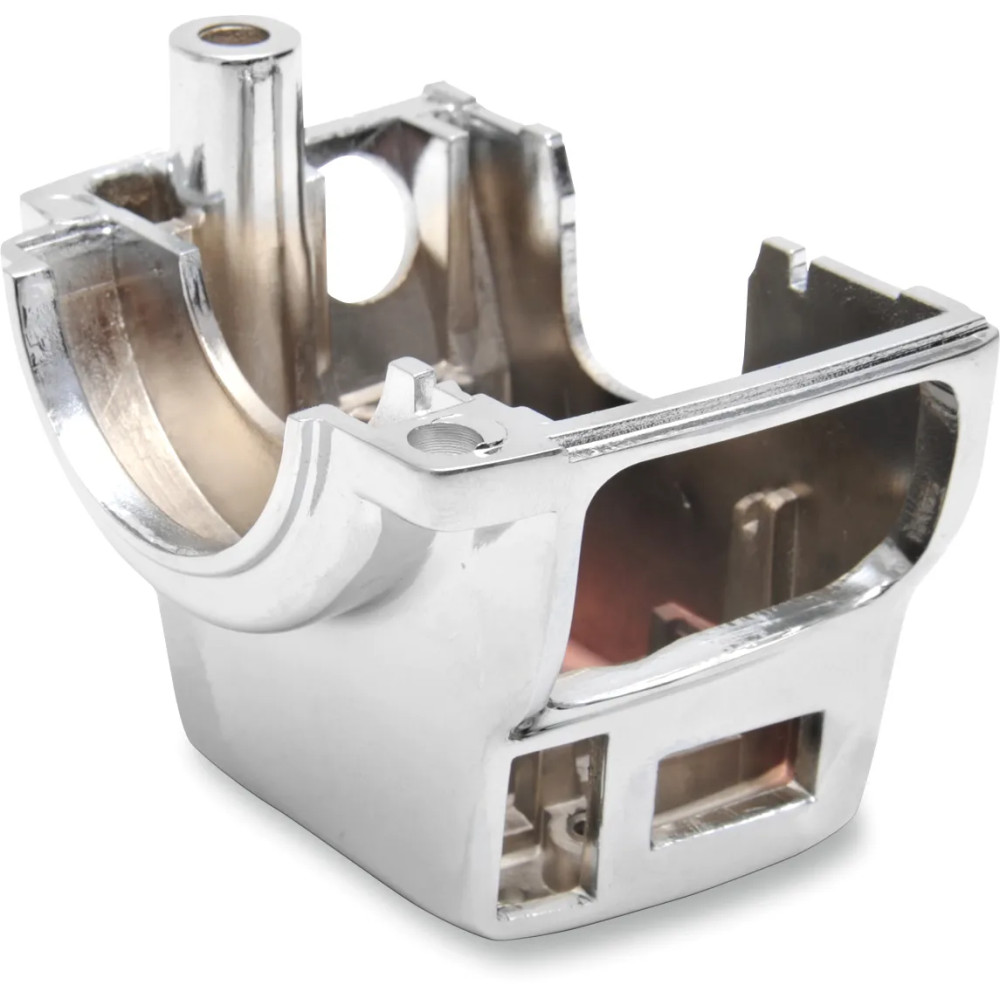 Handlebar Switch Housing Kit — 25.4 mm (1"), Chrome