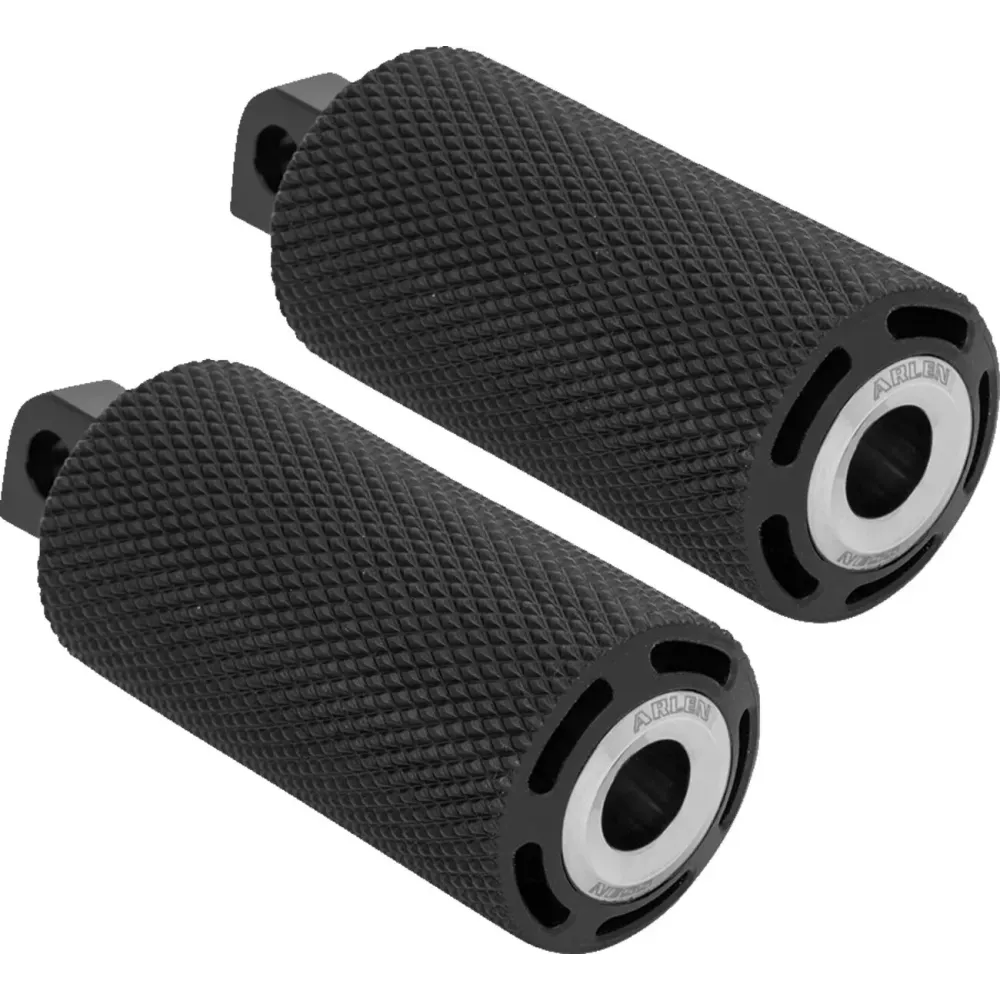 Reposapiés Cush — Cortos, Negro, Cromo Reposapiés Cush — Cortos, Negro, Cromo
