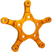 Adaptador de rotor Spider — rotor 320 mm, círculo de pernos 3.25", Dorado