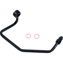 Hydraulic Control Unit Brake Line — rear mount, connects HCU to caliper, Black Pearl