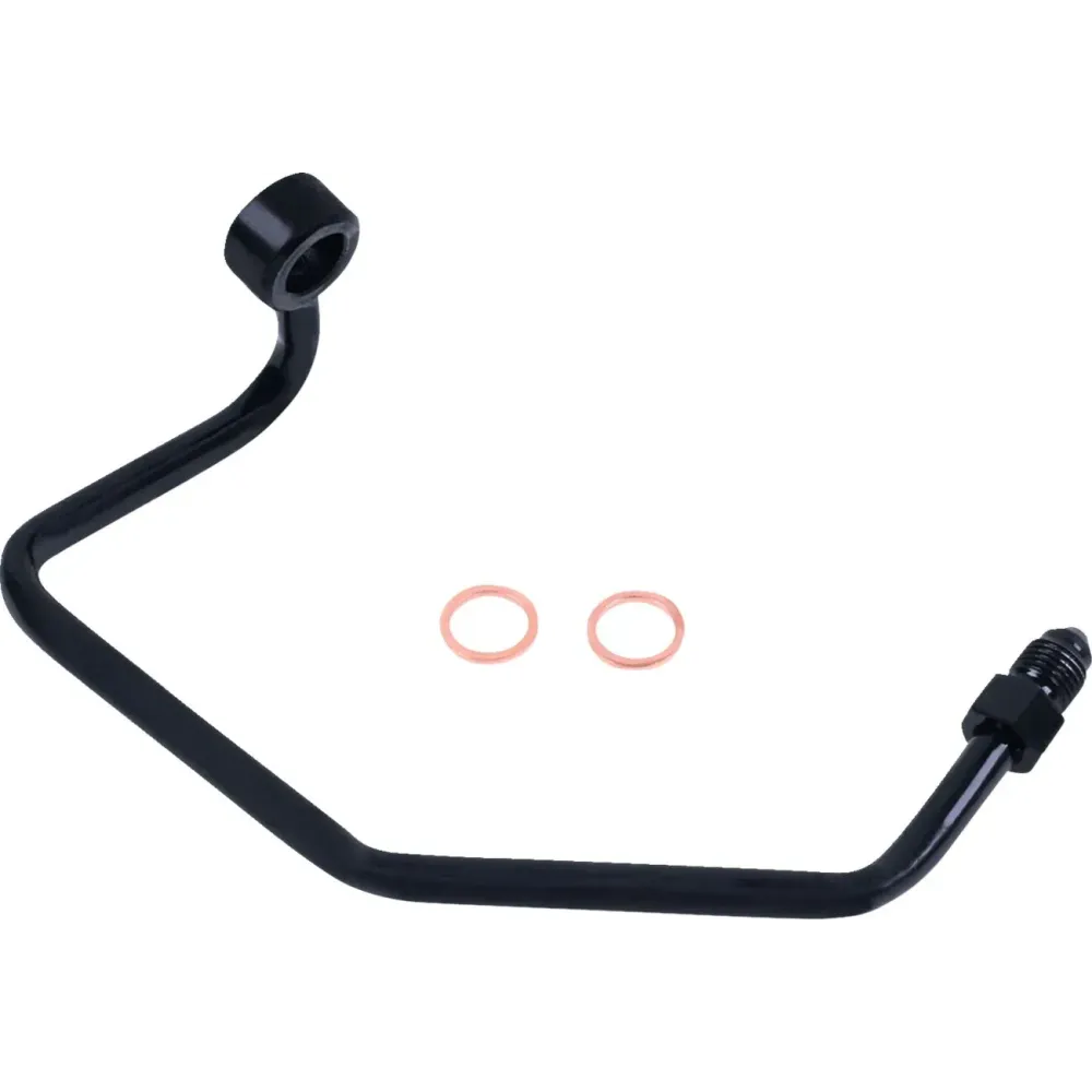 Hydraulic Control Unit Brake Line — rear mount, connects HCU to caliper, Black Pearl