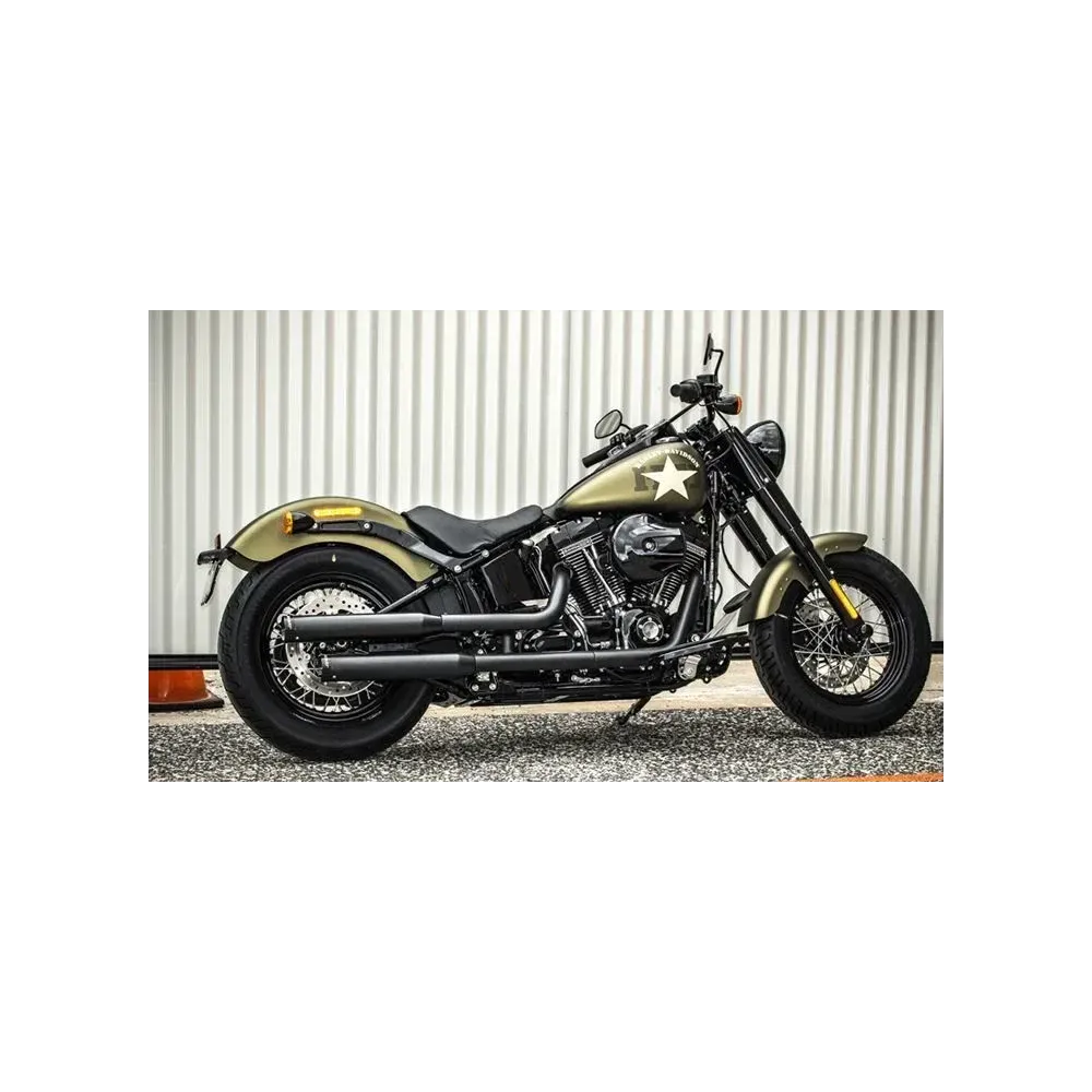 3" Muffler Slip-On Duals for Softails