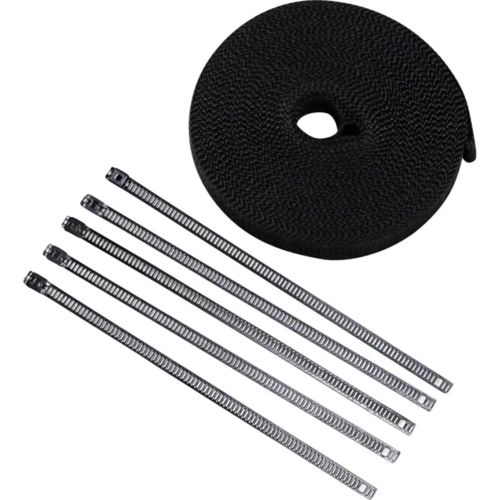 Lava Rock Exhaust Wrap Kit