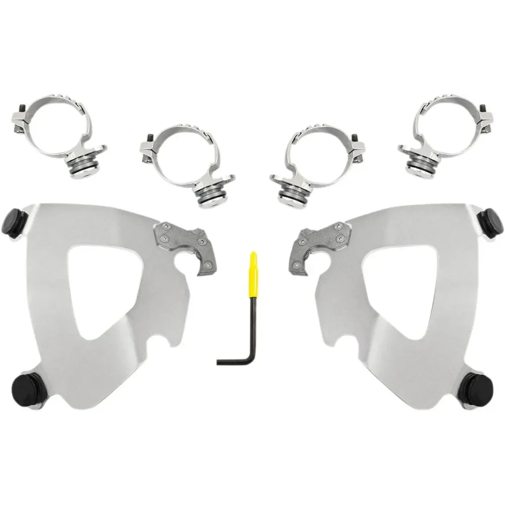 Gauntlet Fairing Trigger-Lock Hardware Kit — Gauntlet Fairing, Polished