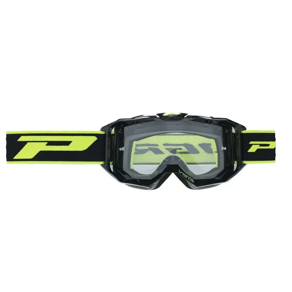 3303 Vista Goggles — One Size, Black, Yellow, Clear lens