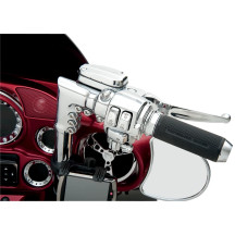 Kit de carcasa de interruptor para manillar — 1" (25.4 mm), cromo