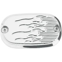 Master Cylinder Cover — Rear, Chrome