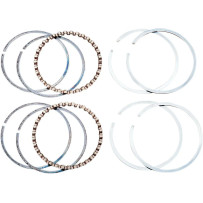Replacement Piston Rings — 3.437 in bore, +0.060 in oversize, Moly coated