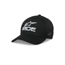 Ride Sonic Curved Bill Hat — S/M, Black