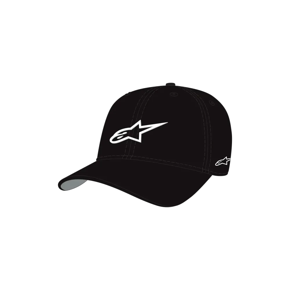Gorra Ageless con visera curvada — Talla S/M, Negro