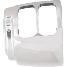 Kit de carcasa de interruptores para manillar — diámetro 1", cromo