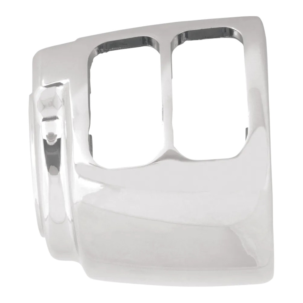 Kit de carcasa de interruptores para manillar — diámetro 1", cromo