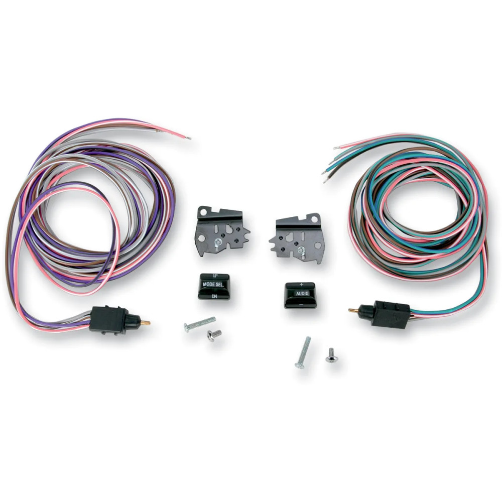 Kit de interruptores de manillar — izquierda, derecha, inferior, negro