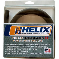 Black EFI Fuel Line — 9.5 mm (3/8"), 91 cm (3')