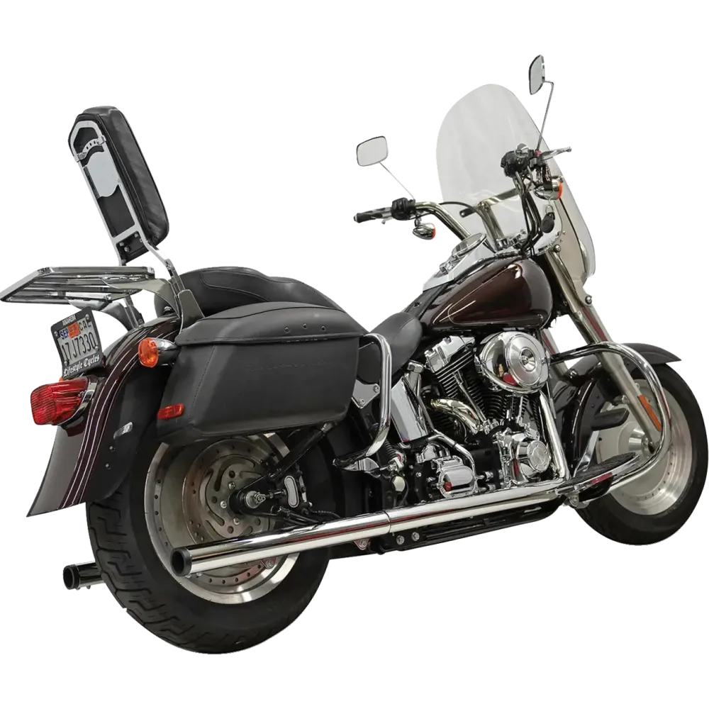 2-into-2 True Dual Drag Pipe Exhaust System