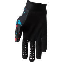 Youth LAUNCHMODE Splat Gloves — Size S, Black
