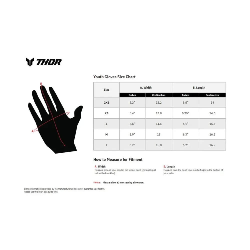 Youth LAUNCHMODE Split Gloves