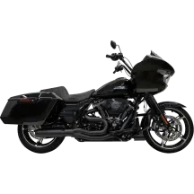 Sistema de escape Super Bike de longitud media 2-en-1