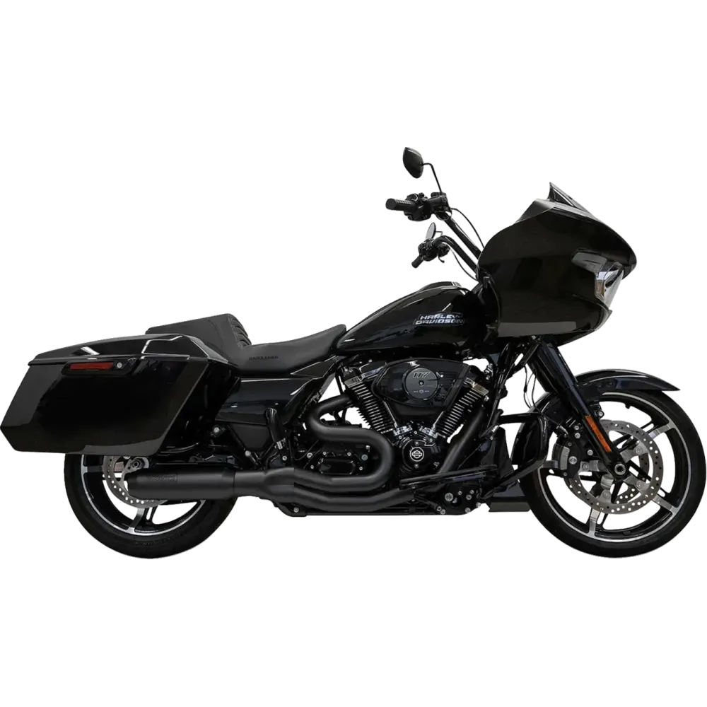 Sistema de escape Super Bike de longitud media 2-en-1