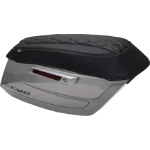 Deluxe Diamond Saddlebag Lid Covers