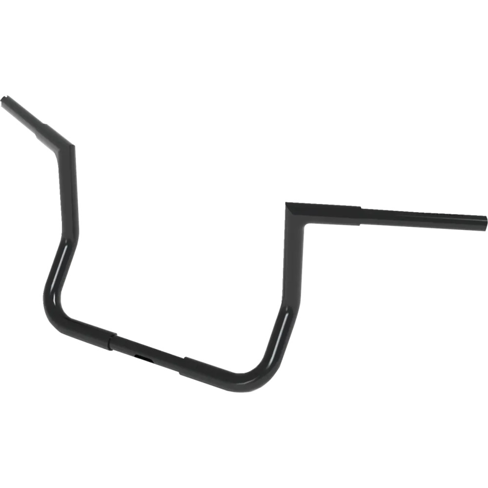 Manillar Crusader Square Top — 91,5 cm ancho, 30,5 cm altura, 25,4 mm diámetro de abrazadera, negro brillo