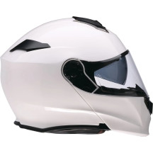 Solaris 2.0 Modular Helmet — 4XL, White gloss