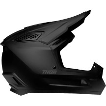 Fleet Blackout Helmet — L, Matte Black, MX
