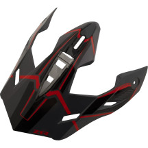 Visera para casco Range 2.0 — Talla única, Negro brillo