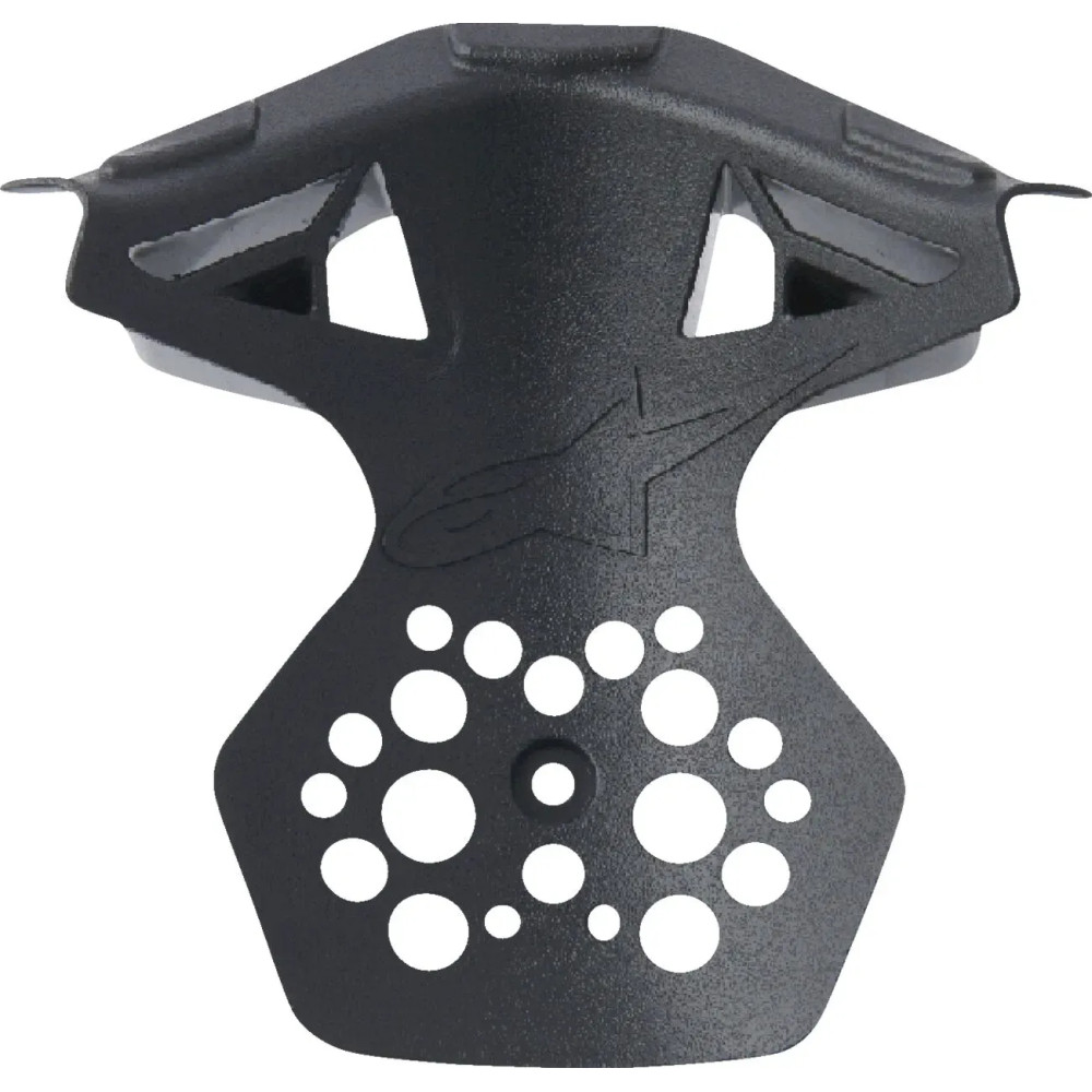 Marco de ventilación del mentón para casco Supertech M10 — M/2XL, negro, compatible con SM10