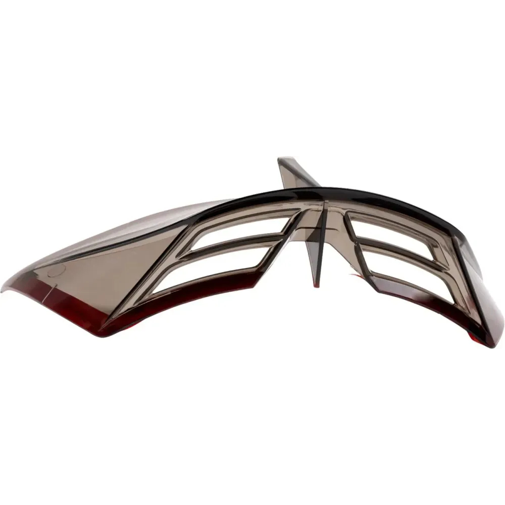 Domain™ Helmet OTT Rear Spoiler — One Size, Dark Smoke