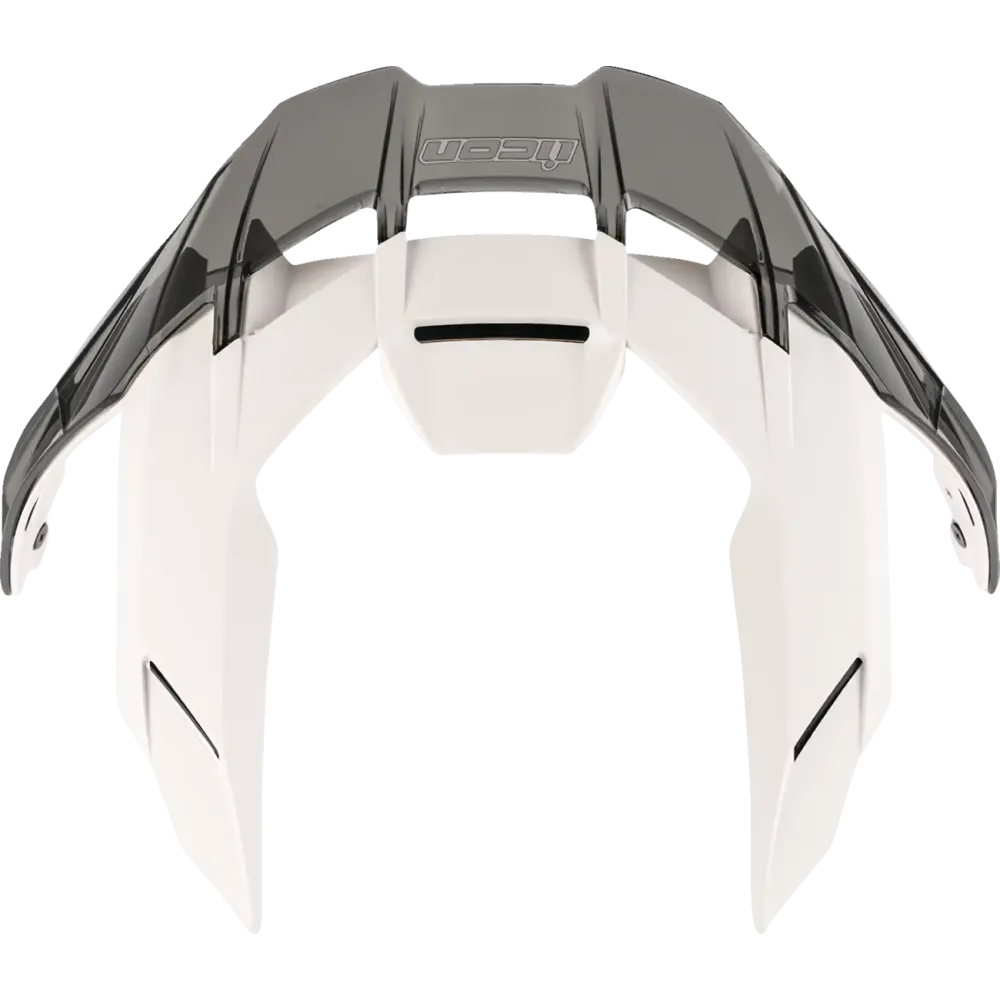 Spoiler para casco Ultraflite™ — Talla única, Compatible con Ultraflite, Blanco mate