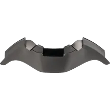 Ultraflite™ Helmet Breath Deflector — Fits Ultraflite, Adult, Black