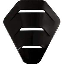 Inserto bucal Ultraflite™ para casco — Talla única, Compatible con Ultraflite, Negro brillo