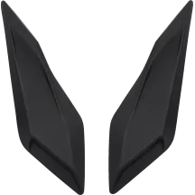 Ultraflite™ Helmet Forehead Vents — One Size, Fits Ultraflite, Black Matte