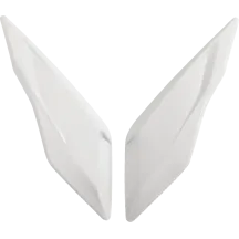 Ultraflite™ Helmet Forehead Vents — One Size, White gloss
