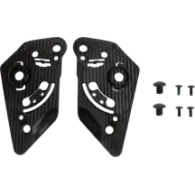 Ultraflite™ Helmet Pivot Kit — Fits Ultraflite, Black, One Size