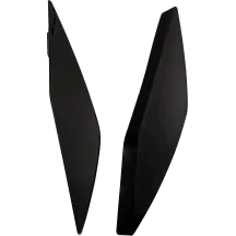 Ultraflite™ Helmet Side Covers — One Size, Fits Ultraflite, Black Gloss
