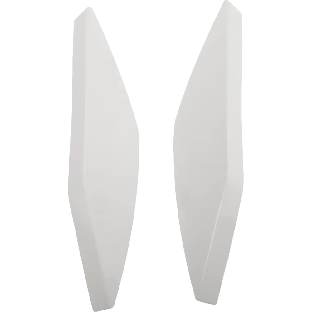 Ultraflite™ Helmet Side Covers — Fits Ultraflite, One Size, White Gloss