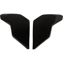 Ultraflite™ Helmet Side Plates — One Size, Fits Ultraflite, Black Gloss