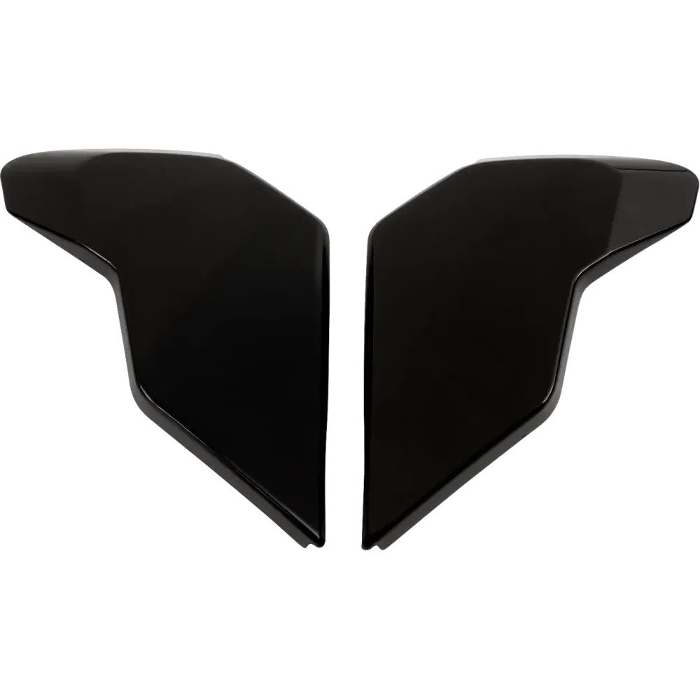 Ultraflite™ Helmet Side Plates — One Size, Fits Ultraflite, Black Gloss