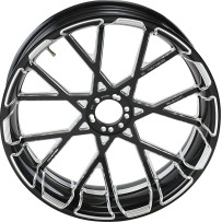 Procross Forged Billet Rim — 18x5.5, Rear, Black anodized