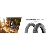 Neumático Enduro Medio 2 — 140/80-18, 70R, Trasero