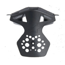 Marco de ventilación del mentón para casco Supertech M10 — M/2XL, negro, compatible con SM10