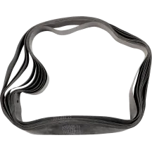 DRAG SPECIALTIES RIMSTRIP 38MM X 16 CV 10 PACK