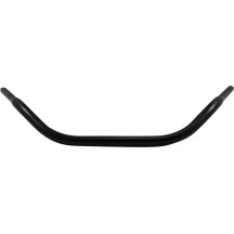 Hefty 1-1/4" Handlebar — 1-1/4" clamping diameter, 36" width, 2-7/8" rise, Black gloss