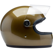 Casco Gringo S — 2XL, integral, dorado metálico