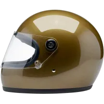 Casco Gringo S — 2XL, integral, dorado metálico