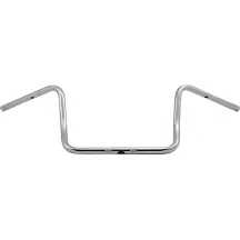 Manillar Ape Hanger de 1" — abrazadera 1", alzada 12", ancho 38", cromo